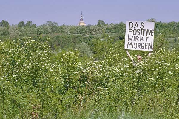 Ausschnitt, DAS POSITIVE WIRKT MORGEN, Wien, A, 2005, Foto: Michael Nagl